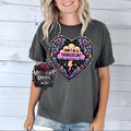 “Don’t Be a Thundercunt” Floral Heart Tee ⚡🌸