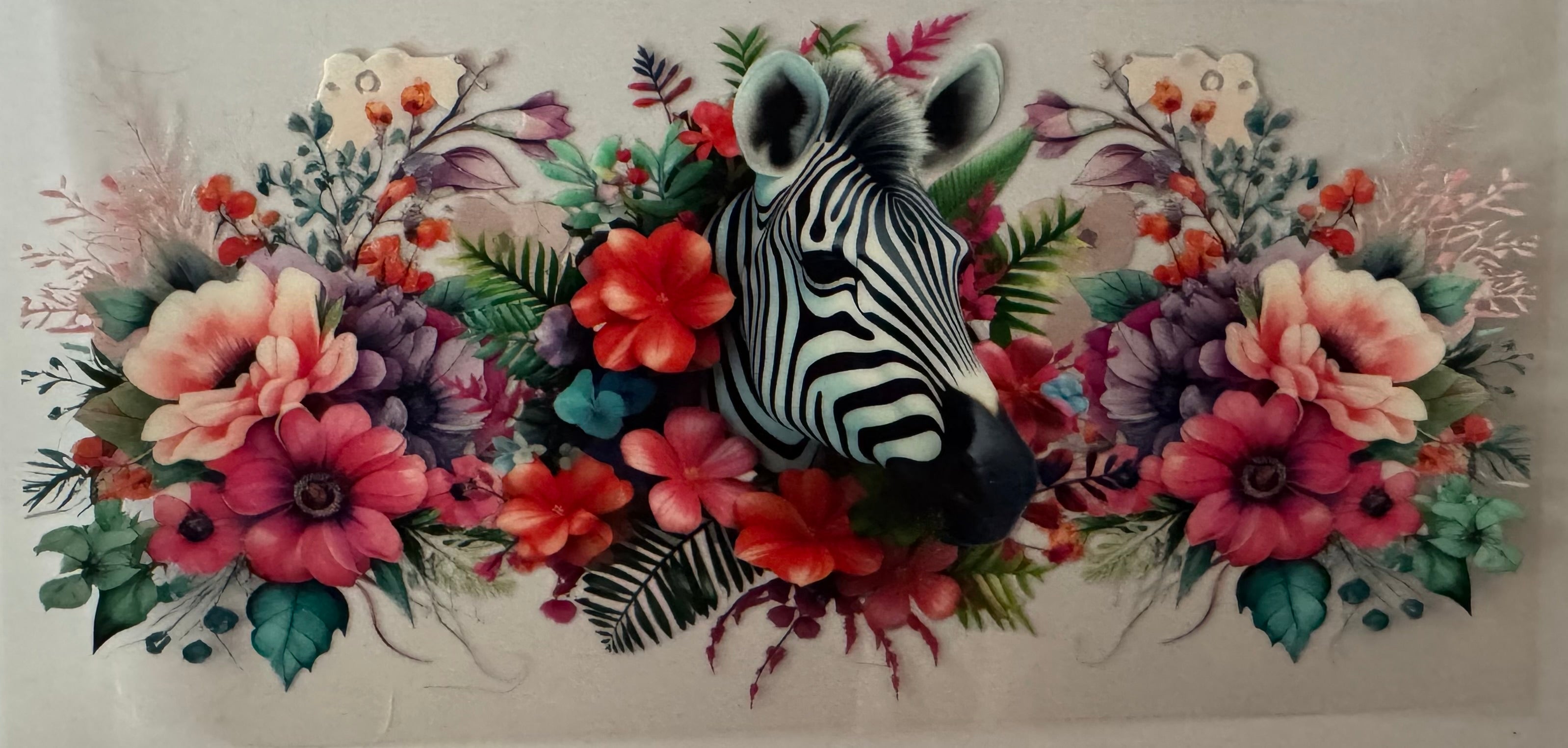 Spring Bloom Zebra #149