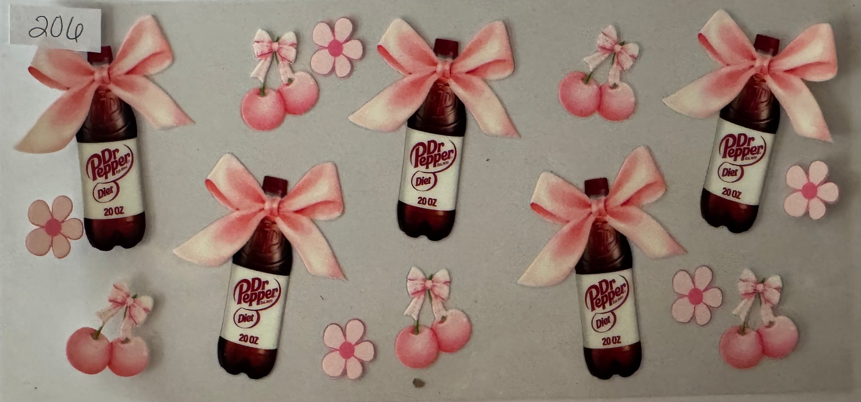 Cherry Bows & Fizz #206
