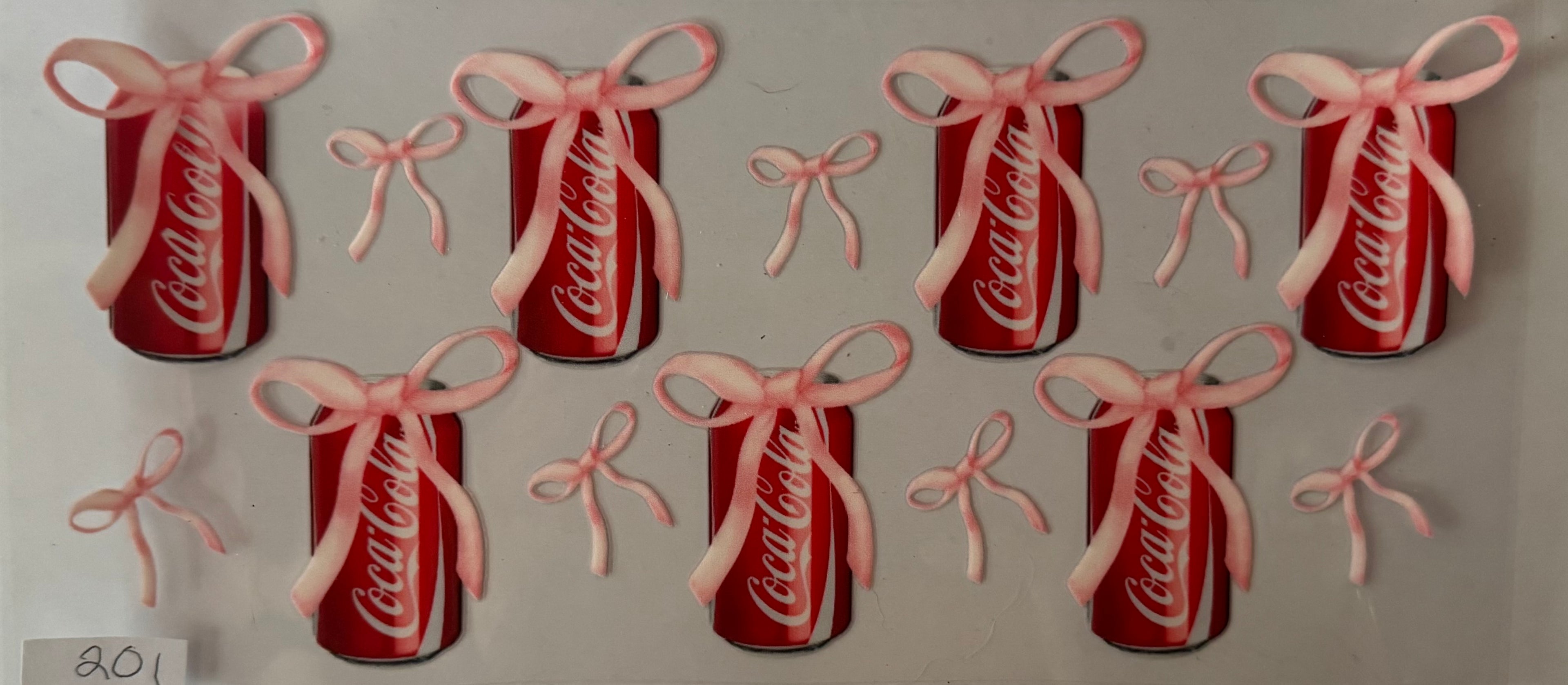 Classic Cola & Bows #201