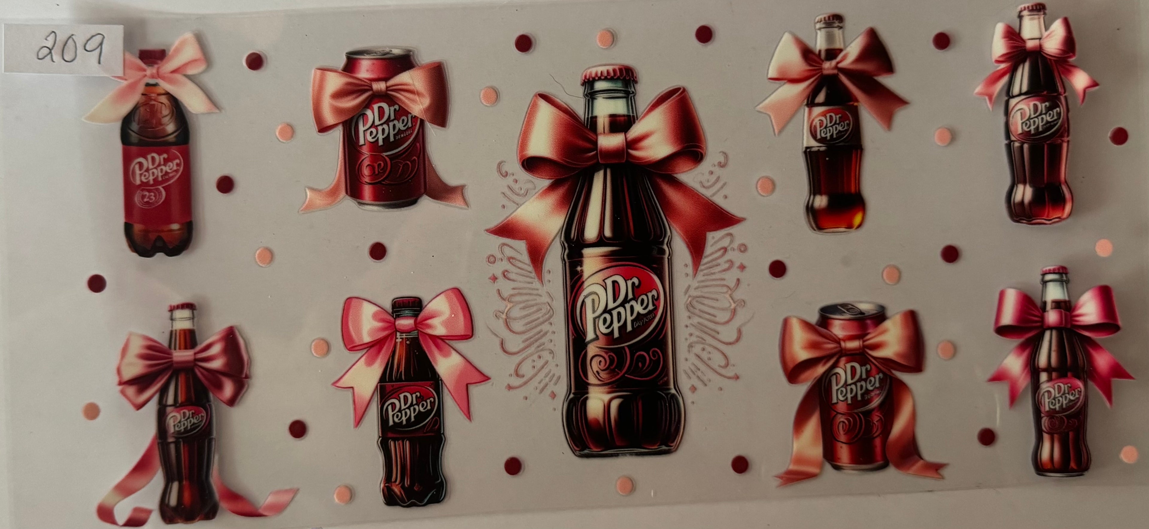 Classic Soda & Bows #209